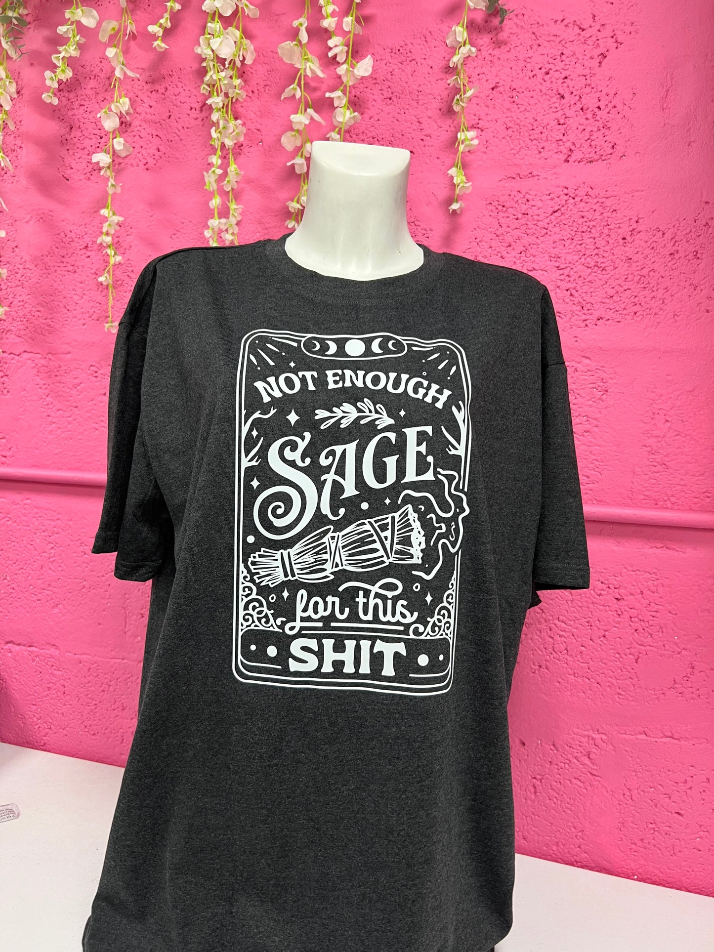 Not Enough Sage for this Sh*t Tarot Oversized T-shirt
