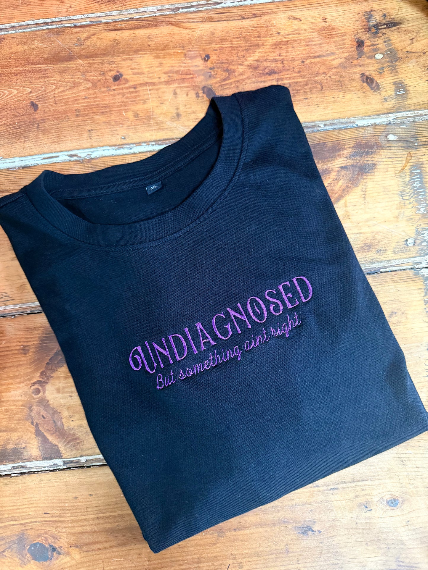 Undiagnosed, Neurodiverse | Loose Fit Unisex Goth Jumper