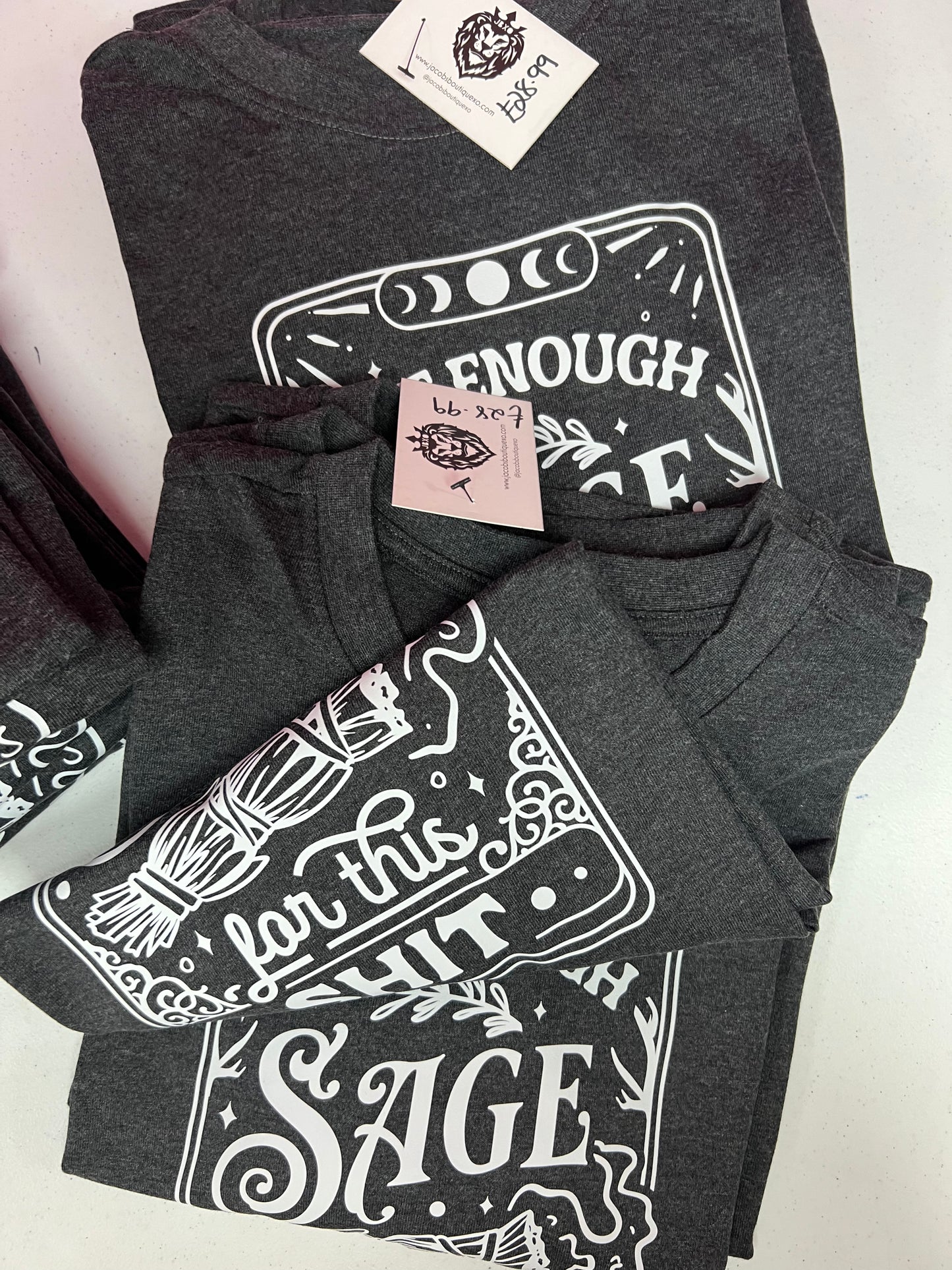 Not Enough Sage for this Sh*t Tarot Oversized T-shirt