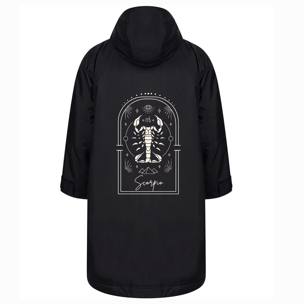 Waterproof Oversized Robe Adults - Zodiac