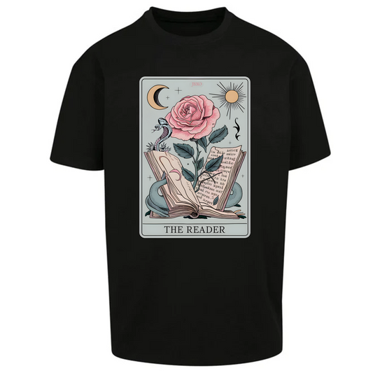 The Reader Tarot Style Spiritual Oversized Short Sleeve T-shirt