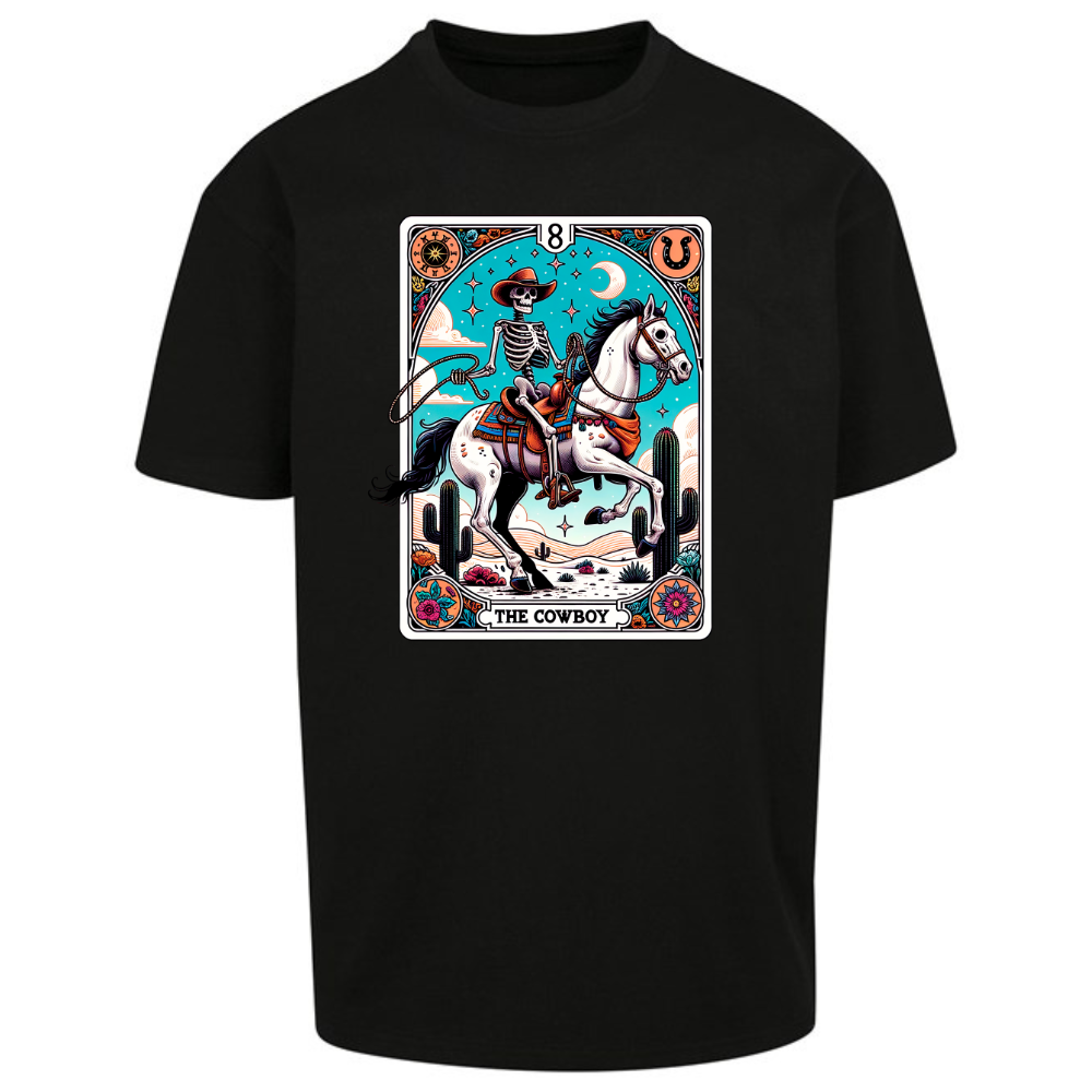 The Cowboy Tarot Country Alternative Premium Oversized Short Sleeve T-shirt
