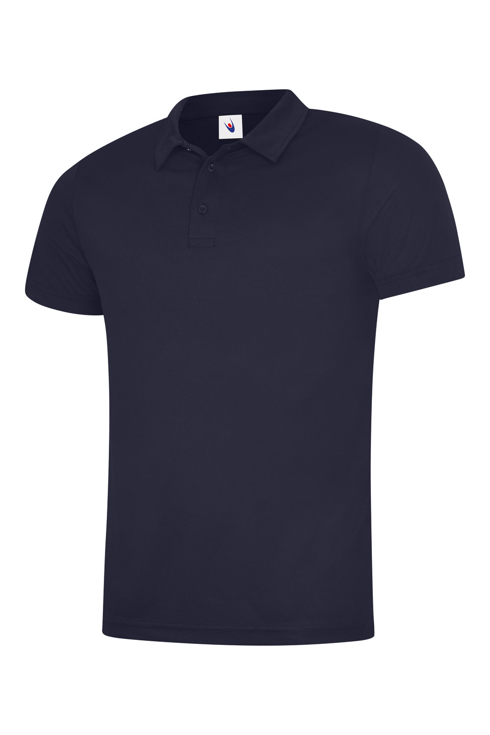 Clima Cool Navy Polo Shirt Size Large Uneek (1)