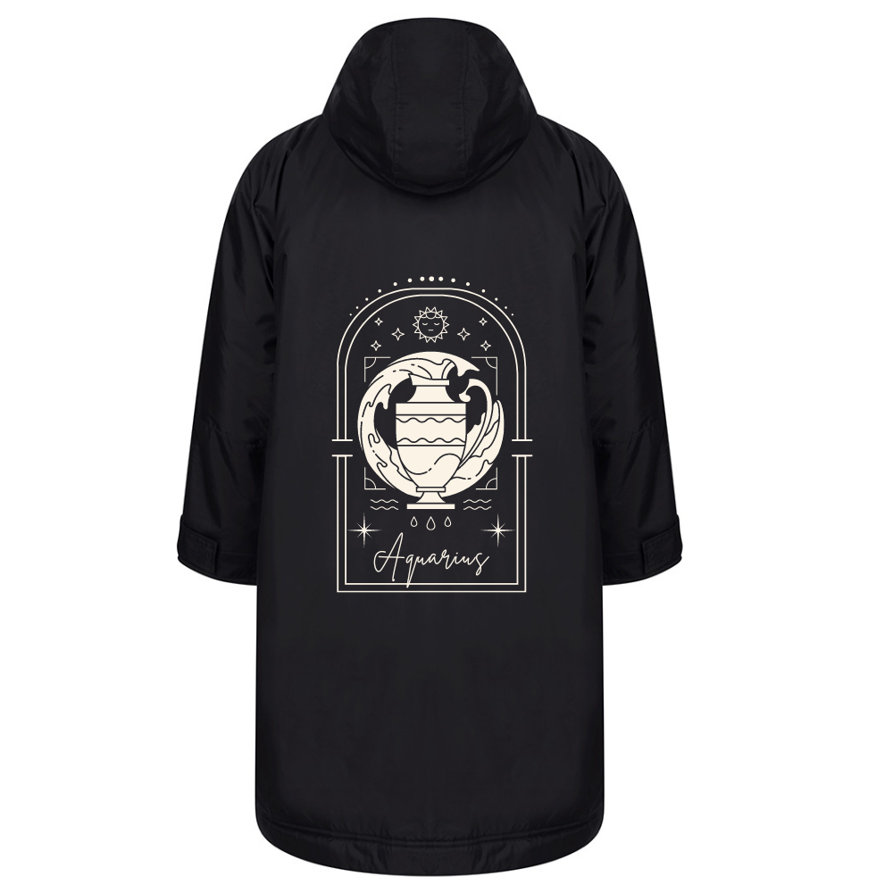 Waterproof Oversized Robe Adults - Zodiac