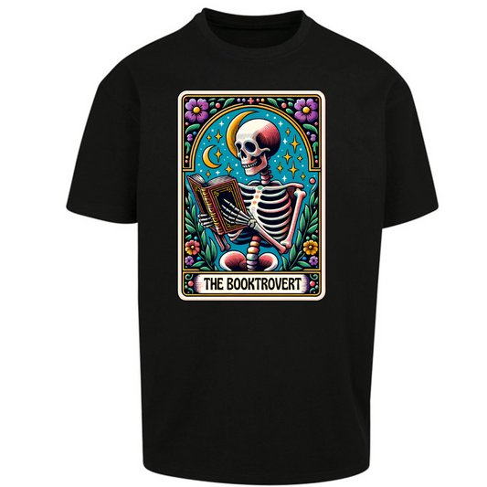 The Booktrovert Tarot Oversized T-shirt