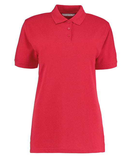 Ladies Premium Super wash Polo Shirt RED Size 16 (XL) (4)