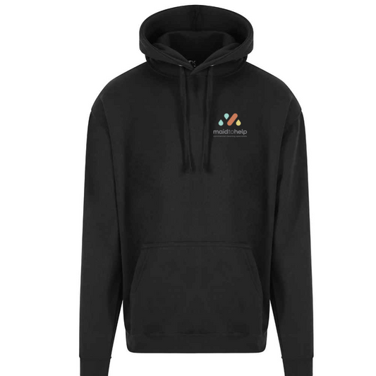 Maid To Help Staff Uniform - Unisex Black Hoodie