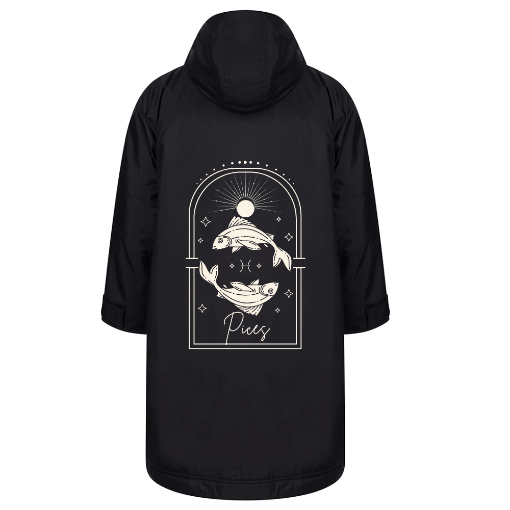 Waterproof Oversized Robe Adults - Zodiac