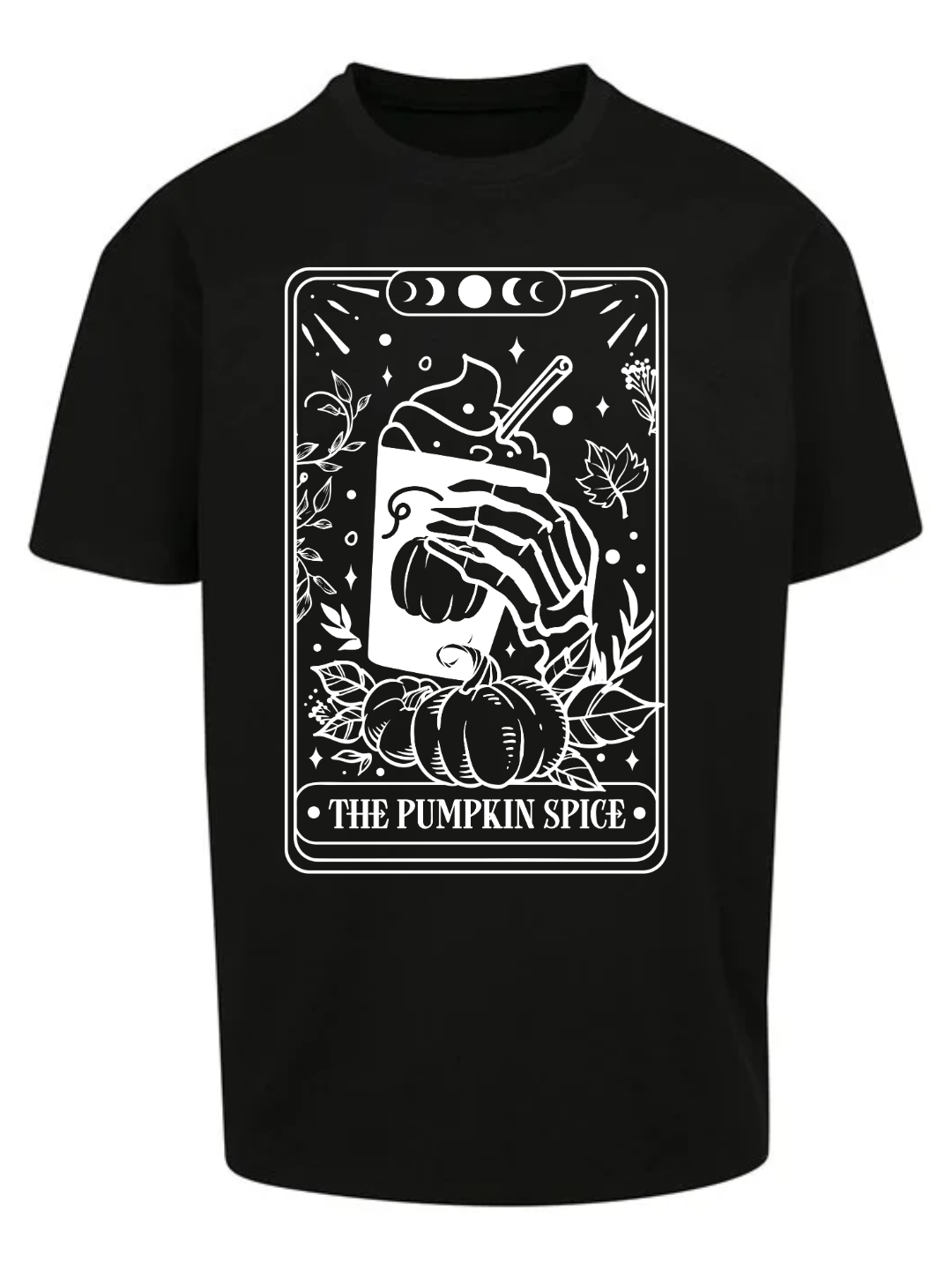 Pumpkin Spice Tarot Oversized Short Sleeve T-shirt