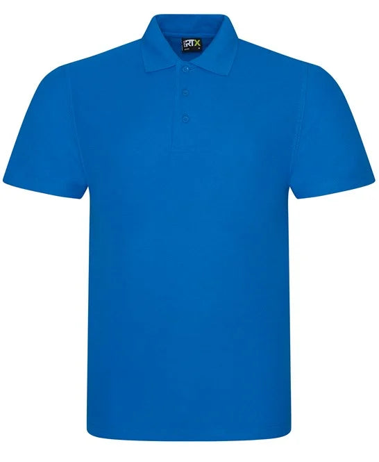 Unisex Cotton Polo Shirt Sapphire Blue size Medium