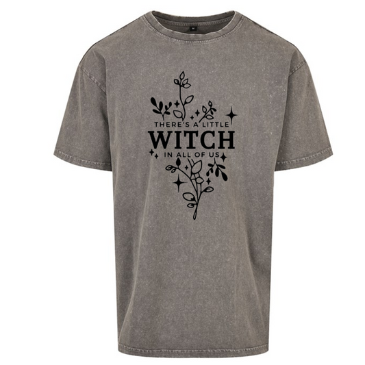 There's a Little Witch in All of Us Premium Oversized Short Sleeve T-shirt
