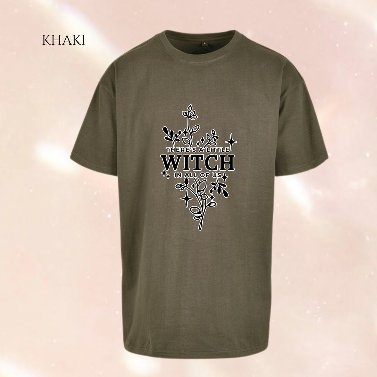 There's a Little Witch in All of Us Premium Oversized Short Sleeve T-shirt