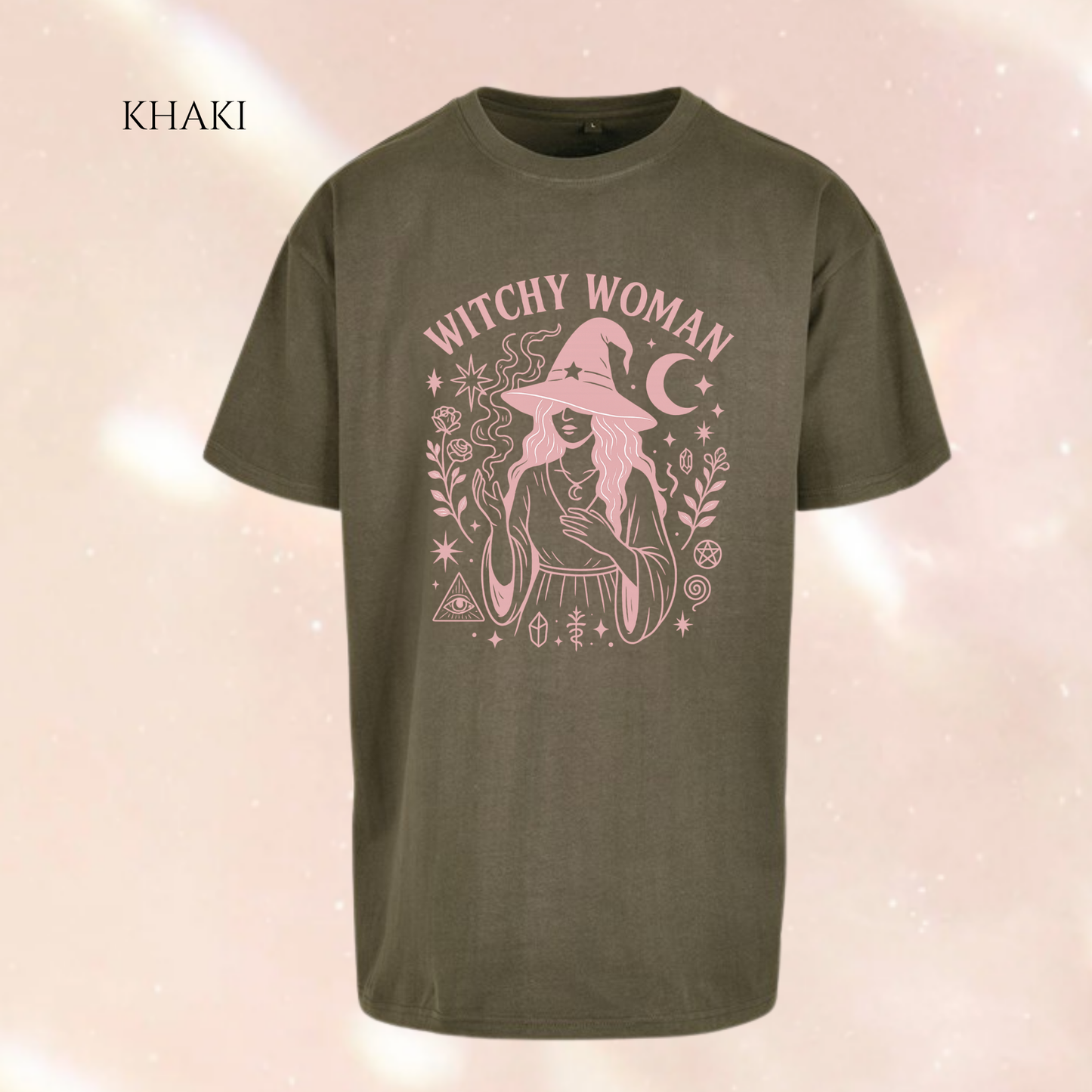 Witchy Woman Spiritual Oversized Short Sleeve T-shirt