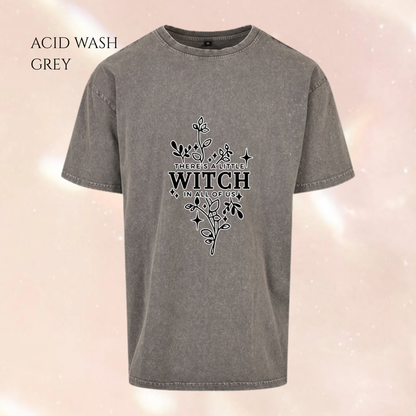 There's a Little Witch in All of Us Premium Oversized Short Sleeve T-shirt
