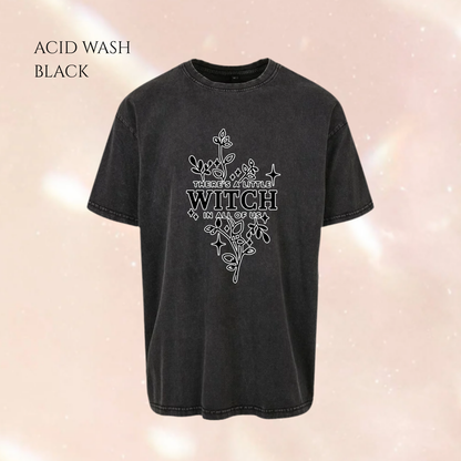 There's a Little Witch in All of Us Premium Oversized Short Sleeve T-shirt