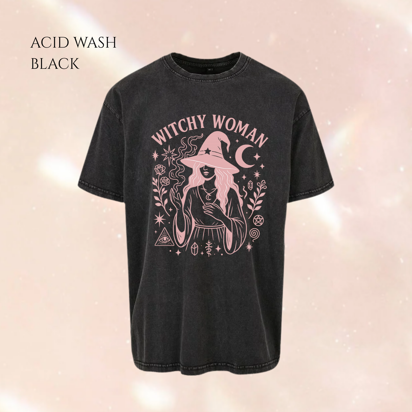 Witchy Woman Spiritual Oversized Short Sleeve T-shirt