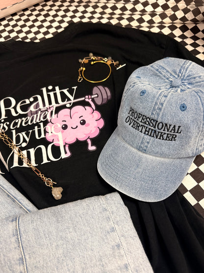 Professional Overthinker Embroidered Cap