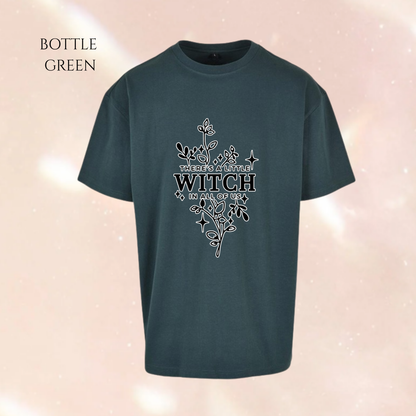 There's a Little Witch in All of Us Premium Oversized Short Sleeve T-shirt
