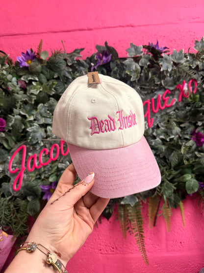 Dead Inside Alternative Gothic Embroidered Cap
