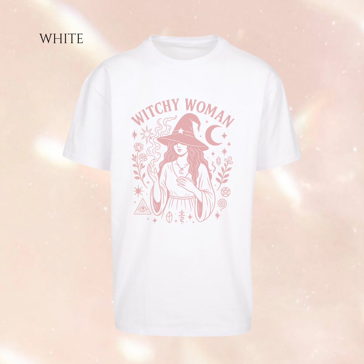 Witchy Woman Spiritual Oversized Short Sleeve T-shirt