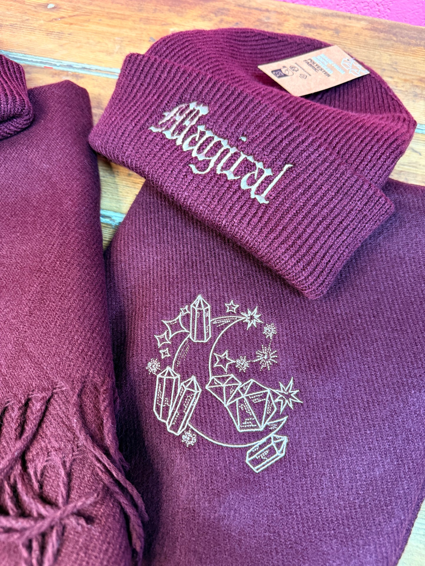 Evil Eye Protection Spritual Scarf and Beanie Sets