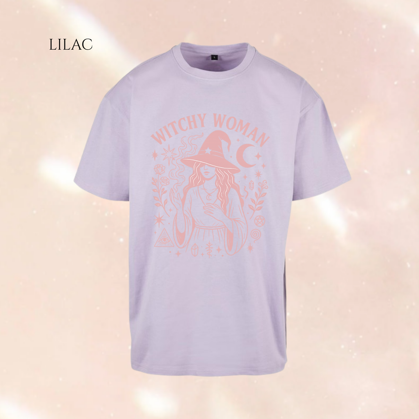 Witchy Woman Spiritual Oversized Short Sleeve T-shirt