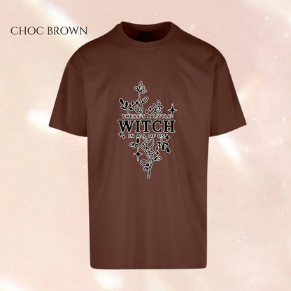 There's a Little Witch in All of Us Premium Oversized Short Sleeve T-shirt