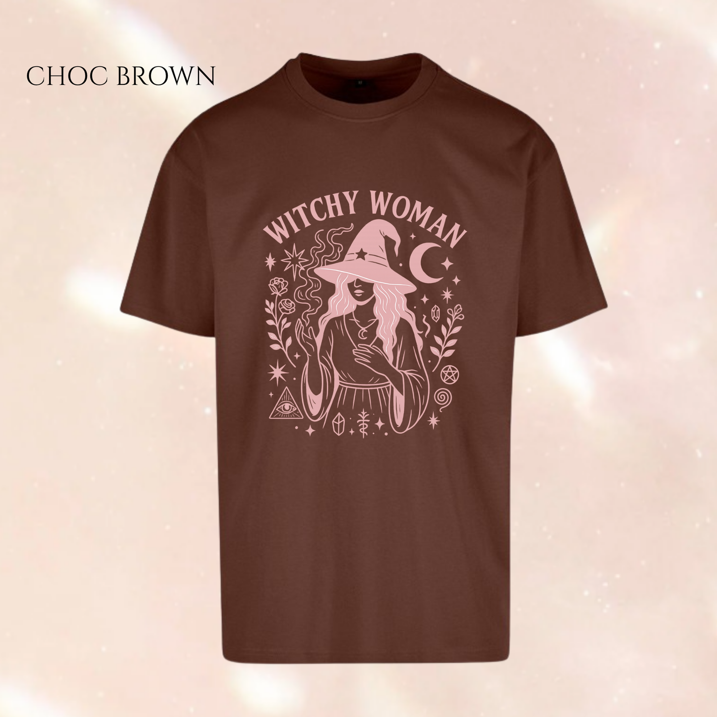 Witchy Woman Spiritual Oversized Short Sleeve T-shirt