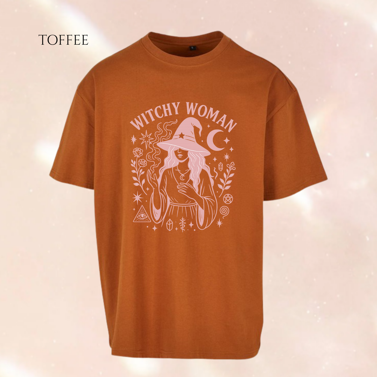 Witchy Woman Spiritual Oversized Short Sleeve T-shirt