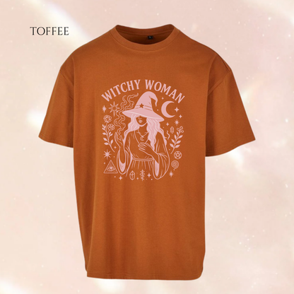 Witchy Woman Spiritual Oversized Short Sleeve T-shirt