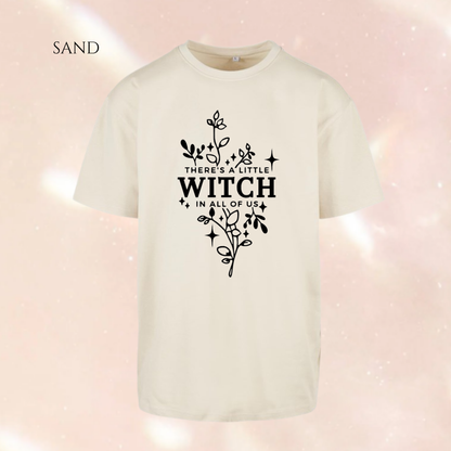 There's a Little Witch in All of Us Premium Oversized Short Sleeve T-shirt