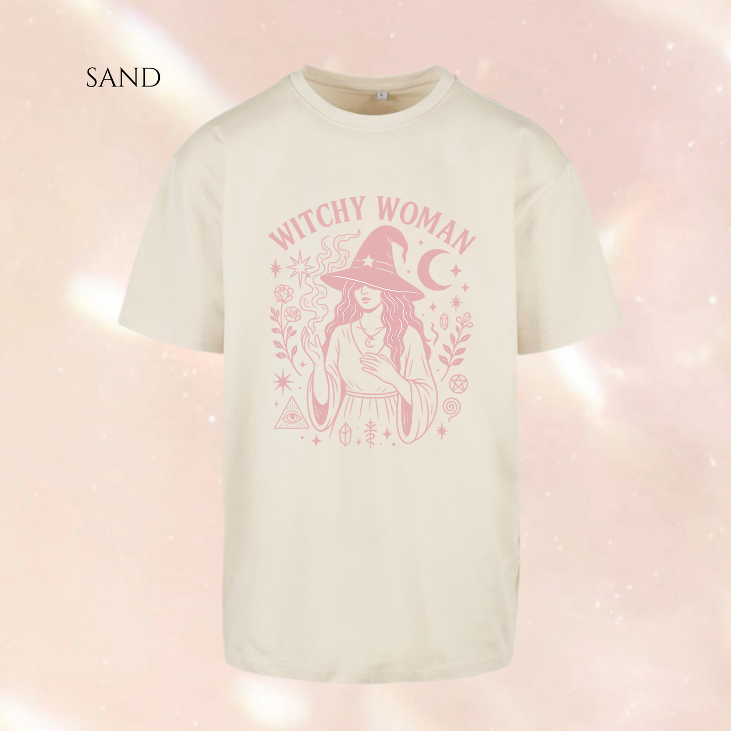 Witchy Woman Spiritual Oversized Short Sleeve T-shirt