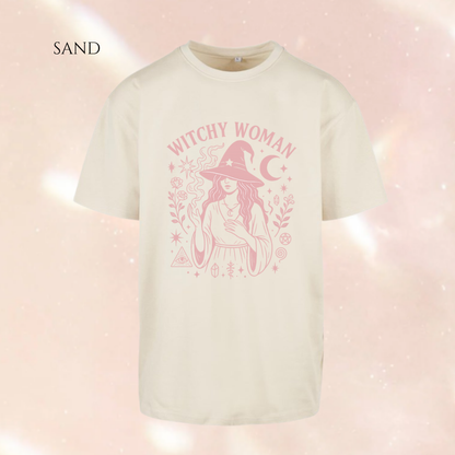 Witchy Woman Spiritual Oversized Short Sleeve T-shirt