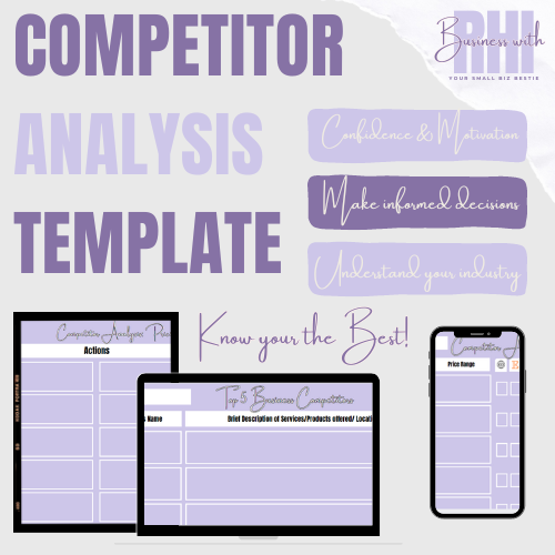 Competitor Analysis Template - PDF Download