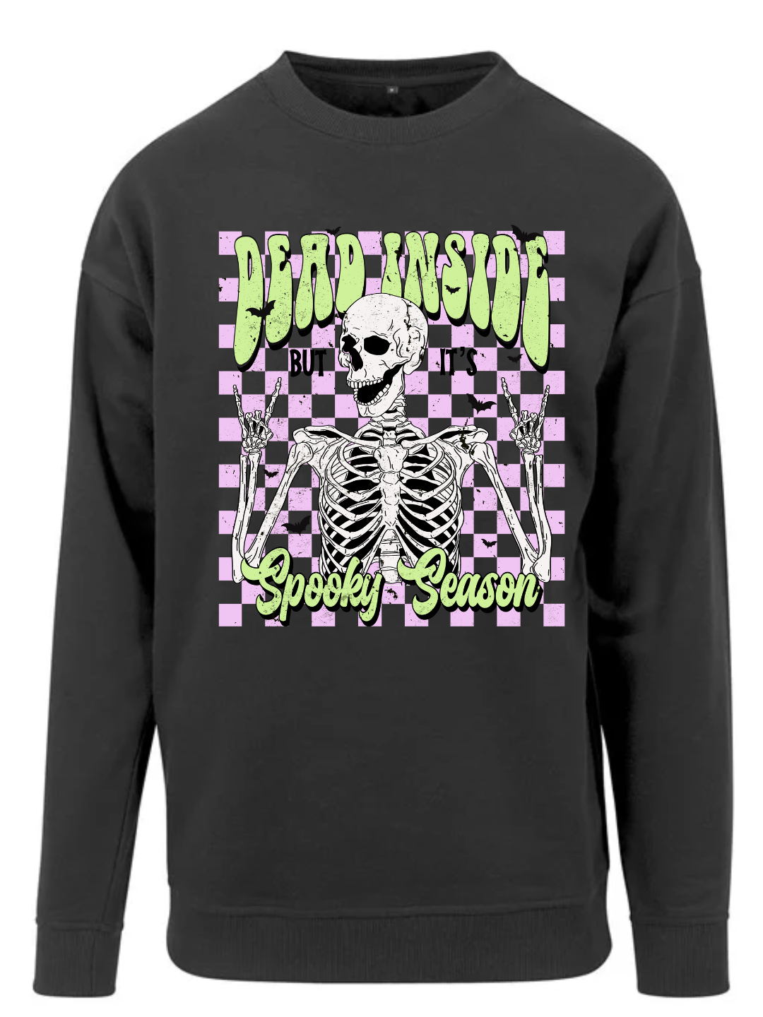Dead Inside Spooky Season Alternative | Loose Fit Unisex Jumper