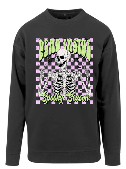 Dead Inside Spooky Season Alternative | Loose Fit Unisex Jumper