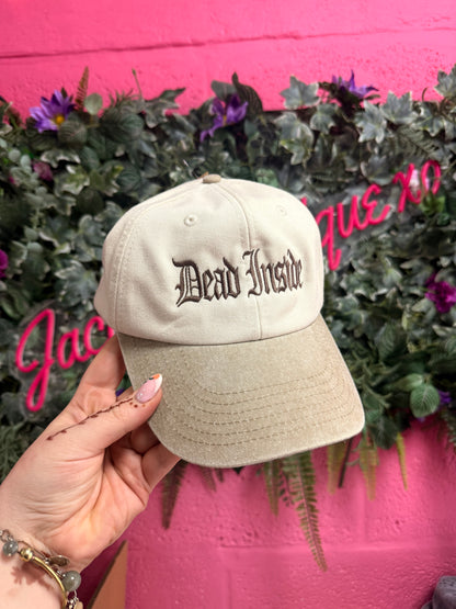 Dead Inside Alternative Gothic Embroidered Cap