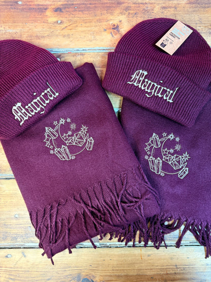 Evil Eye Protection Spritual Scarf and Beanie Sets