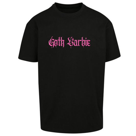 Gothic Barb Embroidered Oversized T-shirt