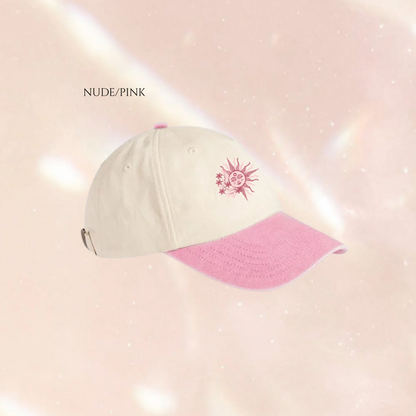 Sun Moon Spiritual Embroidered Cap