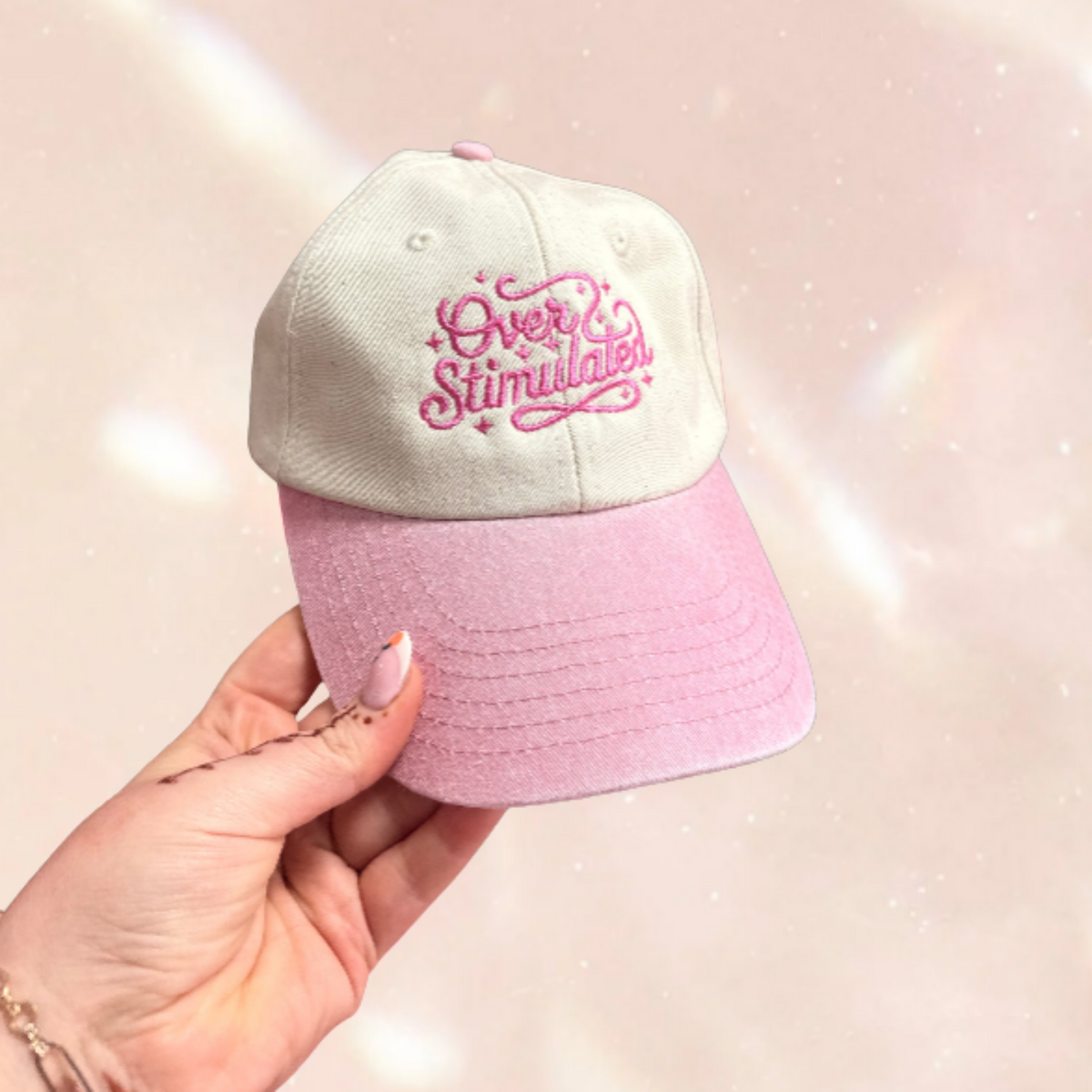 Overstimulated Embroidered Cap