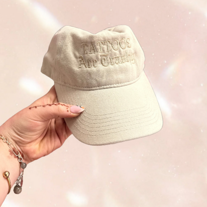 Tattoos are Trashy Alternative Embroidered Cap
