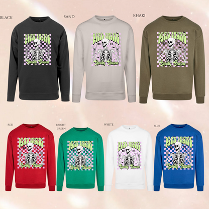 Dead Inside Spooky Season Alternative | Loose Fit Unisex Jumper