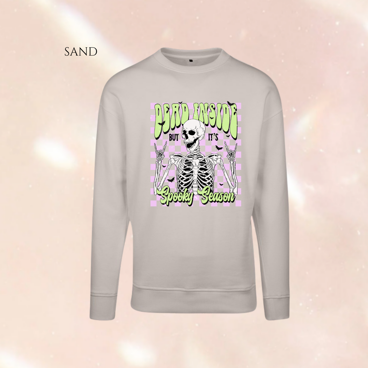 Dead Inside Spooky Season Alternative | Loose Fit Unisex Jumper