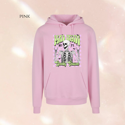 Dead Inside Spooky Season Skull Heavyweight Hoody