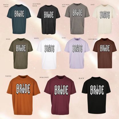 Alternative BRIDE Print Oversized Short Sleeve T-shirt