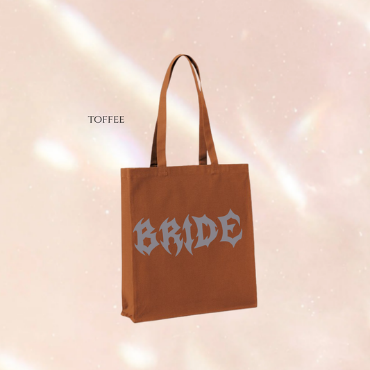 BRIDE | GROOM Alternative Text Premium Tote Bag