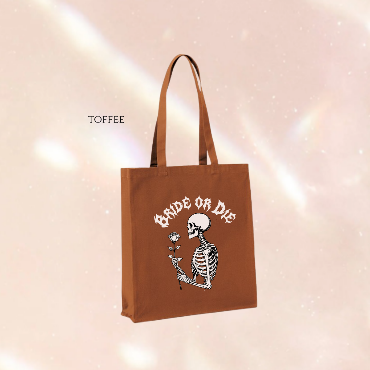 Bride or Die Skull Alternative Premium Tote Bag