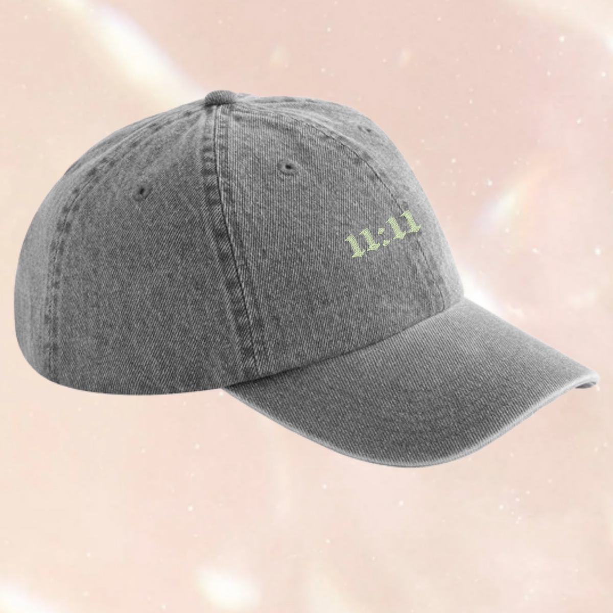 11:11 Spiritual Angel Number Embroidered Cap