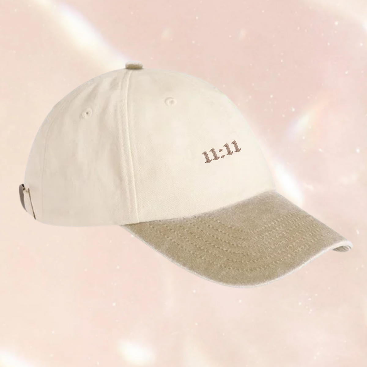 11:11 Spiritual Angel Number Embroidered Cap